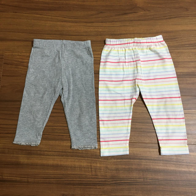 babyGAP(ベビーギャップ)の【値下げ】baby GAP ズボン　パンツ　セット　70 キッズ/ベビー/マタニティのベビー服(~85cm)(パンツ)の商品写真