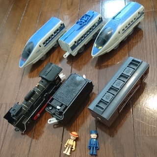 タカラトミー(Takara Tomy)のプラレール SLやまぐち号+新幹線500系+ドクターイエロー+カシオペアセット (鉄道模型)