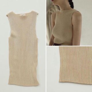 トゥデイフル(TODAYFUL)の美品　todayful  Boatneck Rib Tanktop (タンクトップ)