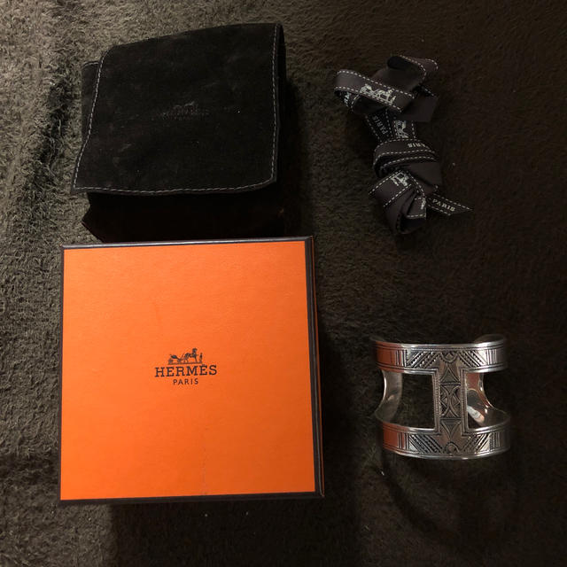 【メール便送料無料対応可】 Hermes - PM バングル トゥアレグ hermes 超希少 バングル/リストバンド