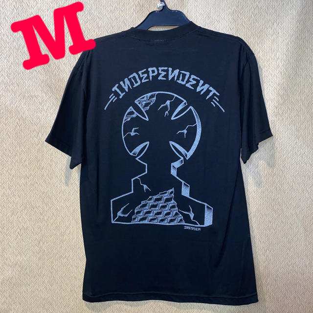 INDEPENDENT(インディペンデント)のINDEPENDENT インディペンデント　Tシャツ　ブラック　新品　M メンズのトップス(Tシャツ/カットソー(半袖/袖なし))の商品写真
