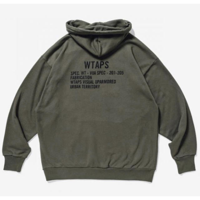 【XL】WTAPS ACADEMY HOODED／SWEATSHIRT.COPO