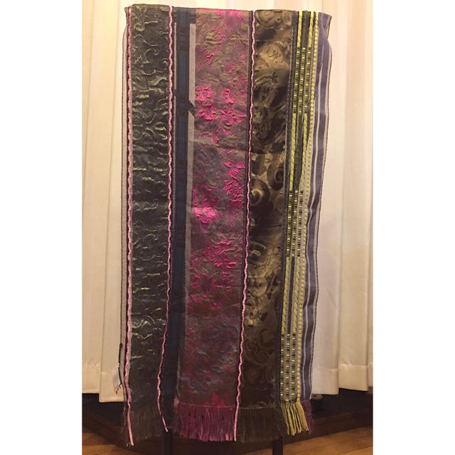 ETRO(エトロ)のETRO エトロ ストール ピンク イエロー マルチ レディースのファッション小物(バンダナ/スカーフ)の商品写真