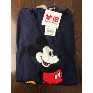 ユニクロ(UNIQLO)の新品ミッキーマウスセーターUNIQLO(ニット)