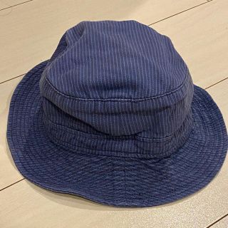 プチバトー(PETIT BATEAU)のプチバトー　帽子 デニムハット　86cm(帽子)