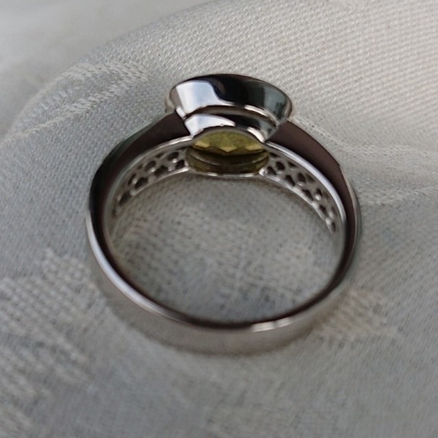 即納アイテム ご専用 大粒 カナリートルマリン 2.31ct リング