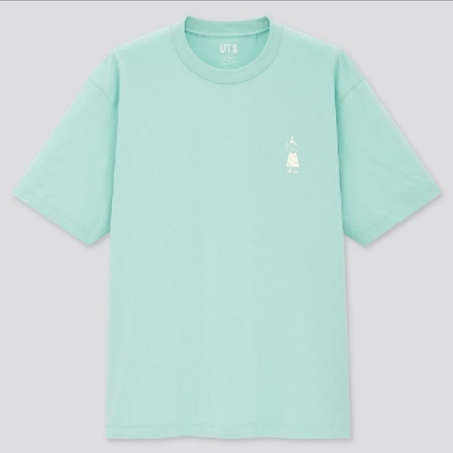 UNIQLO(ユニクロ)のユニクロ 米津 米津玄師 コラボ Tシャツ グリーン ミント メンズのトップス(Tシャツ/カットソー(半袖/袖なし))の商品写真