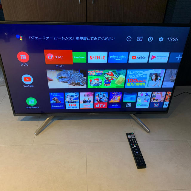 BRAVIA - ブラビア 43インチ 4K 液晶テレビ KJ-43X7500Fの通販 by kk's