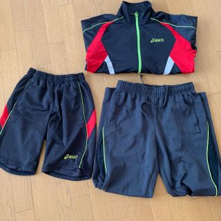 アシックス(asics)のアシックス男子キッズ１４０cmセットアップとプーマ160cmジャージ下(その他)