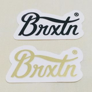 ロンハーマン(Ron Herman)のBRIXTON ブリクストン  ステッカー　2枚セット　新品　送料込み(スケートボード)