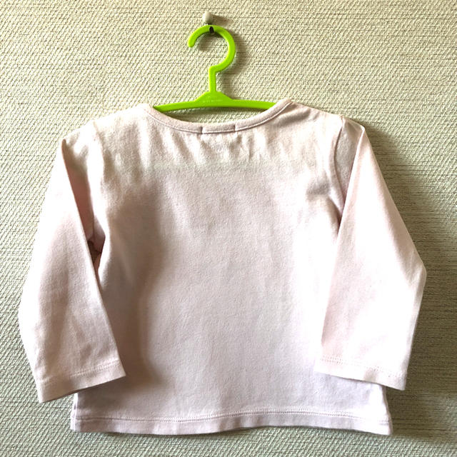 BeBe(ベベ)の【BeBe】長袖 T シャツ　80 キッズ/ベビー/マタニティのキッズ服男の子用(90cm~)(Tシャツ/カットソー)の商品写真