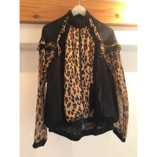 サカイ(sacai)のサカイ　レオパードブルゾン(ブルゾン)