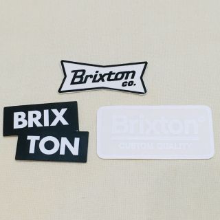 ロンハーマン(Ron Herman)のBRIXTON ブリクストン  ステッカー　3枚セット　新品　送料込み(スケートボード)