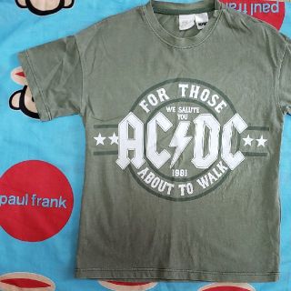 エイチアンドエム(H&M)の【美品】 acdc 半袖 95(Tシャツ/カットソー)