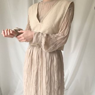ビューティアンドユースユナイテッドアローズ シフォンワンピース