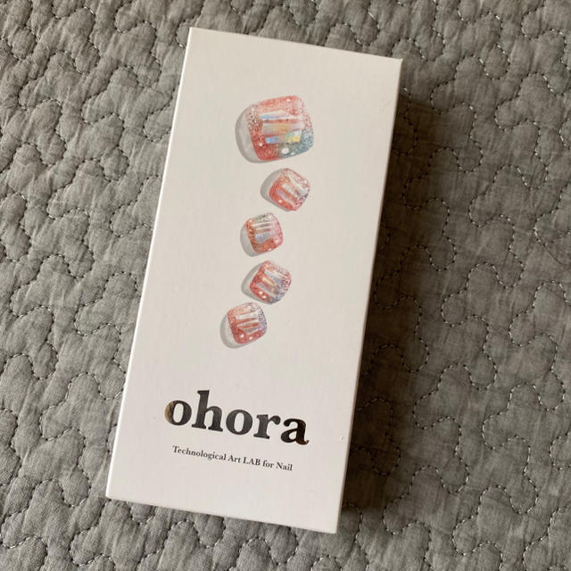 【ohora】ペディキュア　フットネイル コスメ/美容のネイル(ネイル用品)の商品写真