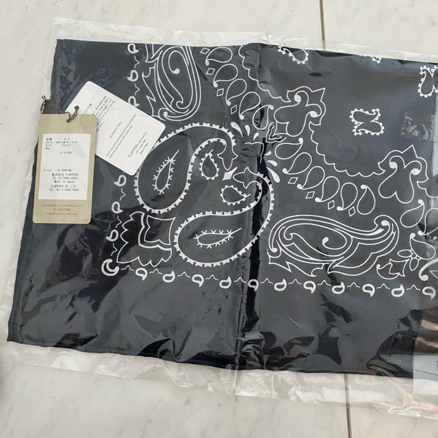 新品未使用タグ付き manipuri マニプリ スカーフ バンダナ柄