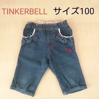 ティンカーベル(TINKERBELL)のサイズ100♡女の子　ハーフデニムパンツ(パンツ/スパッツ)