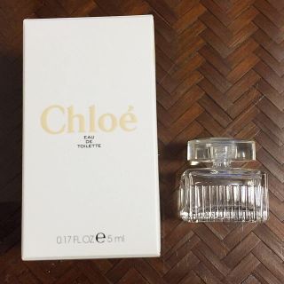 クロエ(Chloe)のChloe 香水5ml 空箱+空ボトル(香水(女性用))