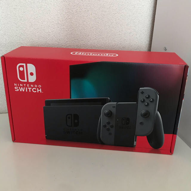 任天堂switch グレー家庭用ゲーム機本体