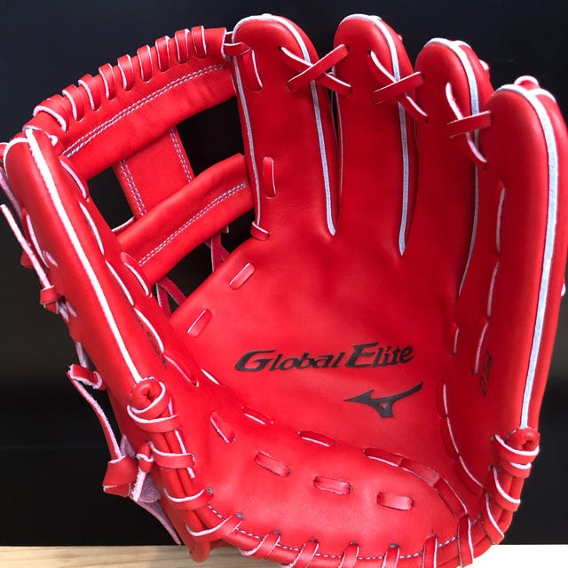 MIZUNO(ミズノ)の超限定品！ミズノ グローバルエリート 軟式用グローブ 内野手用 スポーツ/アウトドアの野球(グローブ)の商品写真