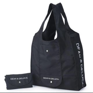 ディーンアンドデルーカ(DEAN & DELUCA)のDEAN & DELUCA ショッピングバッグ　ブラック　エコバッグ(エコバッグ)