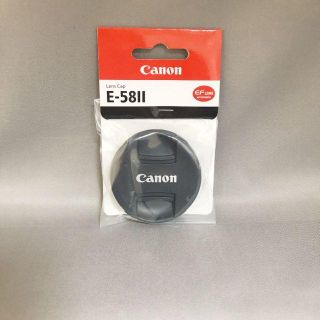 【送料無料】　Canon レンズキャップ　E-58Ⅱ(ケース/バッグ)