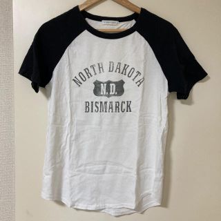 ローリーズファーム(LOWRYS FARM)のローリーズファーム　ラグランTシャツ　L(Tシャツ(半袖/袖なし))