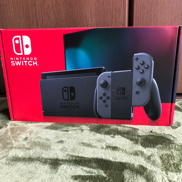 家庭用ゲーム機本体ニンテンドースイッチ本体　Nintendo Switch グレー