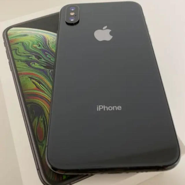 iPhone Xs Space Gray 256 GB SIMフリースマホ/家電/カメラ