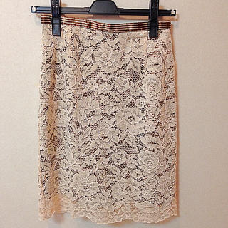 ココディール(COCO DEAL)のココディール レースタイトスカート(ひざ丈スカート)
