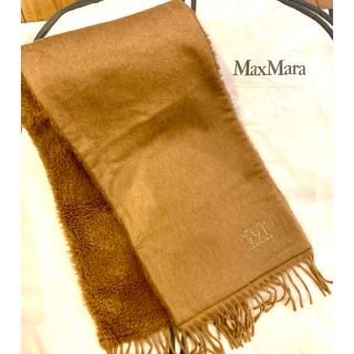 マックスマーラ(Max Mara)の☆あや様ご専用☆マックスマーラ　テディ　ショール　即完売キャメル♡(マフラー/ショール)