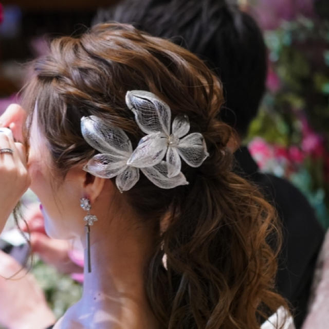 3周年記念イベントが コレットマルーフのヘアアクセサリー ブライダル