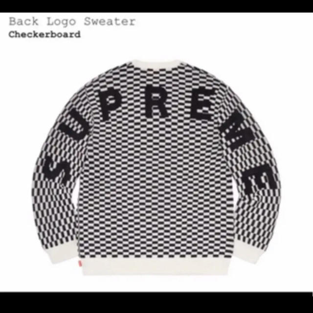 supreme Back Logo Sweater