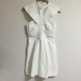 ロンハーマン(Ron Herman)のasos♡胸元シースルードレスミニワンピ(ミニワンピース)