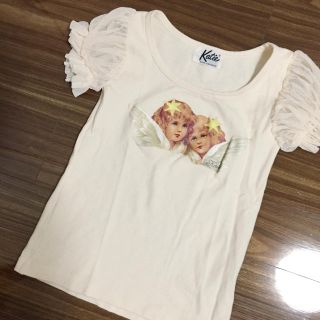 ケイティー(Katie)のKatie♡パフスリーブTシャツ(カットソー(半袖/袖なし))