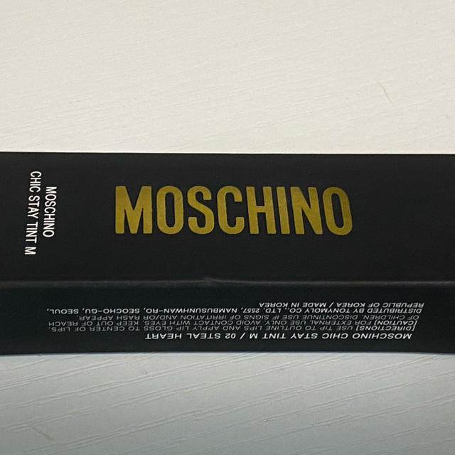 TONY MOLY(トニーモリー)のtonymoly × moschino コスメ/美容のベースメイク/化粧品(リップグロス)の商品写真