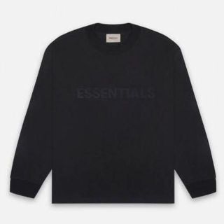 フィアオブゴッド(FEAR OF GOD)の★FOG ESSENTIALS★ ロンT ブラック 黒［S］(Tシャツ/カットソー(七分/長袖))