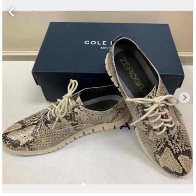 Cole Haan(コールハーン)の《新品》☆COLE  HAAN☆ パイソン　ZEROGRAND OXII 6.5 レディースの靴/シューズ(スニーカー)の商品写真