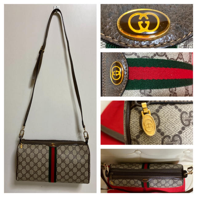 Gucci(グッチ)の未使用　付属品　GUCCI オールドグッチ シェリーライン 2way  バッグ レディースのバッグ(ショルダーバッグ)の商品写真