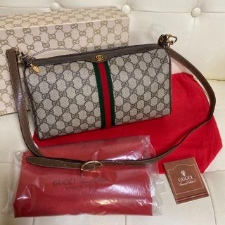 グッチ(Gucci)の未使用　付属品　GUCCI オールドグッチ シェリーライン 2way  バッグ(ショルダーバッグ)