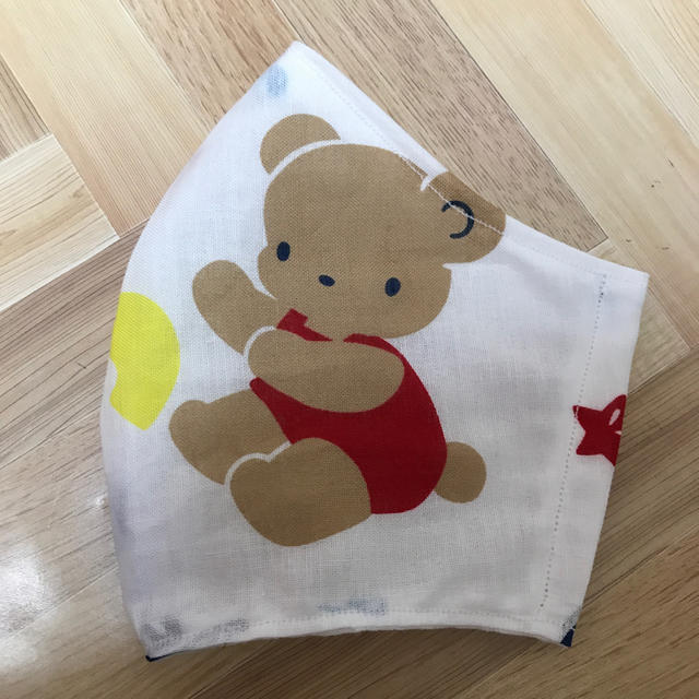 ハンドメイド テディベア くま インナーマスク