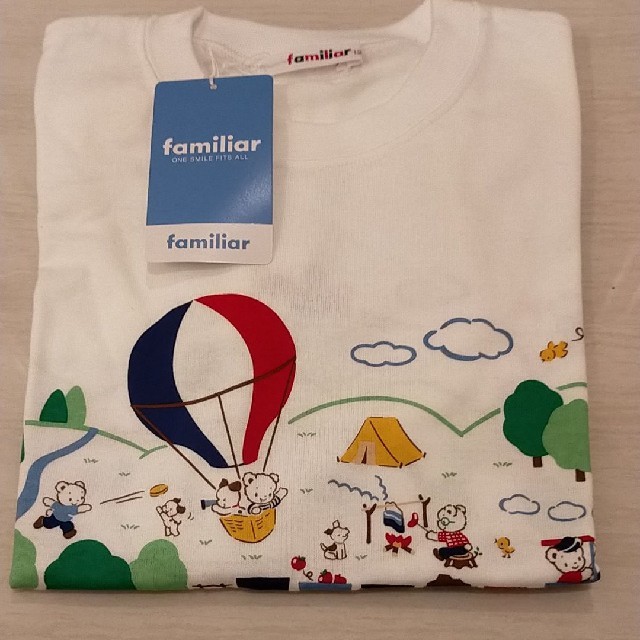 ファミリア⭐︎70周年⭐︎Tシャツ 大人用Sサイズ - キッズ服(男女兼用 ファミリア⭐︎70周年⭐︎Tシャツ 大人用Sサイズ - キッズ服(男女兼用