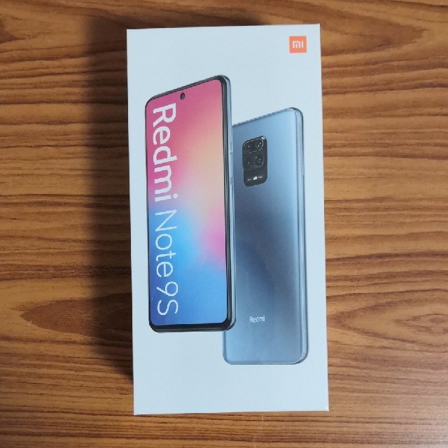 新品未使用 Xiaomi Redmi note 9s BLUE 国内版 - スマートフォン本体