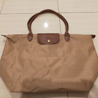 LONGCHAMP　トートバッグ　ベージュ(トートバッグ)