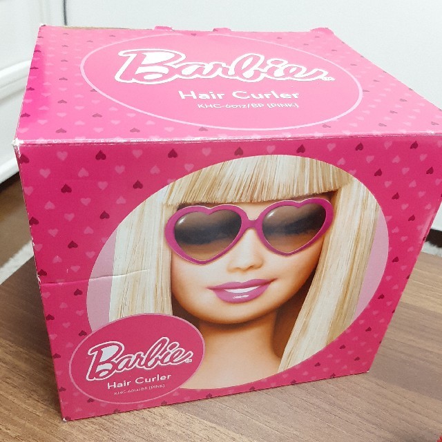 Barbie(バービー)の【Barbie】ホットカーラー 4000円 箱つき 送料込 スマホ/家電/カメラの美容/健康(ヘアアイロン)の商品写真