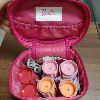 BARBIE PLAZA ヘアアイロン　ピンク　コテケース　バービー　プラザ