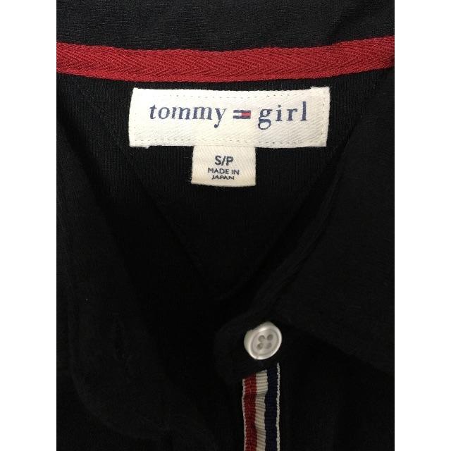 tommy girl(トミーガール)のtommy girl トミーガール ワンピース 黒 S 日本製 レディースのワンピース(ミニワンピース)の商品写真