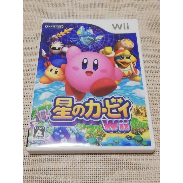 任天堂(ニンテンドウ)の〈確約済〉星のカービィ Wii エンタメ/ホビーのゲームソフト/ゲーム機本体(家庭用ゲームソフト)の商品写真