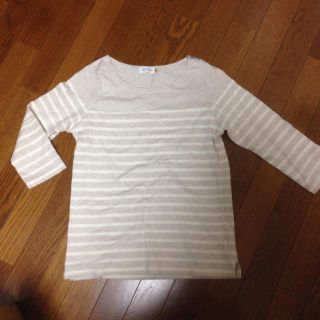 レプシィム(LEPSIM)のLEPSIM ボーダー カットソー(Tシャツ(長袖/七分))